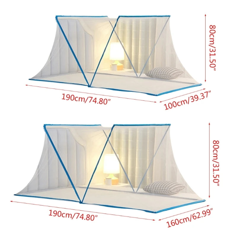 Moustiquaires Pliables 2 places et 3 places