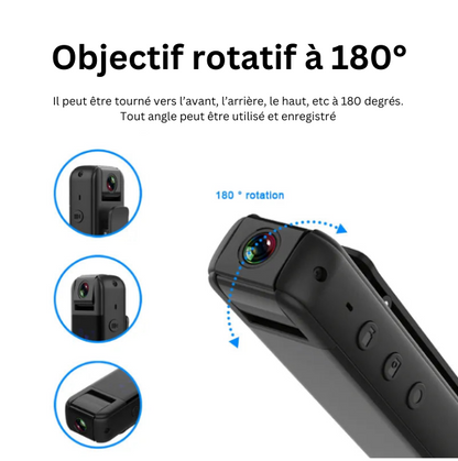 Mini Caméra HD portable Wi-Fi 1080P