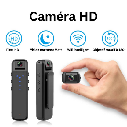 Mini Caméra HD portable Wi-Fi 1080P